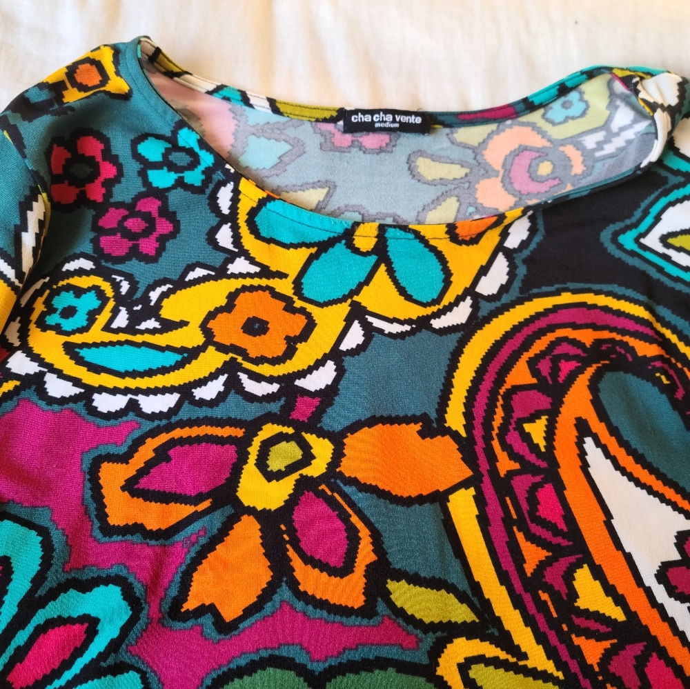 Colorful Mini Dress - Picture 5 of 6